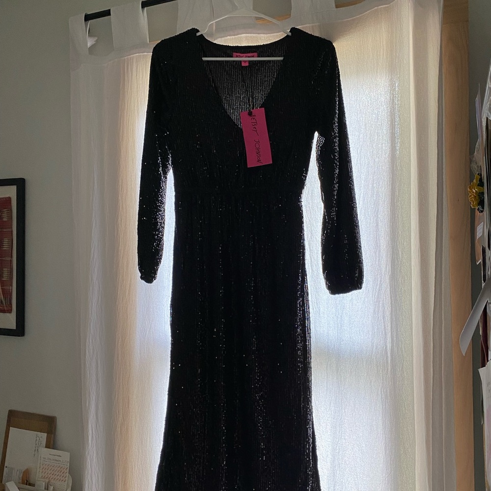 Sequined NWT Betsey Johnson Dress